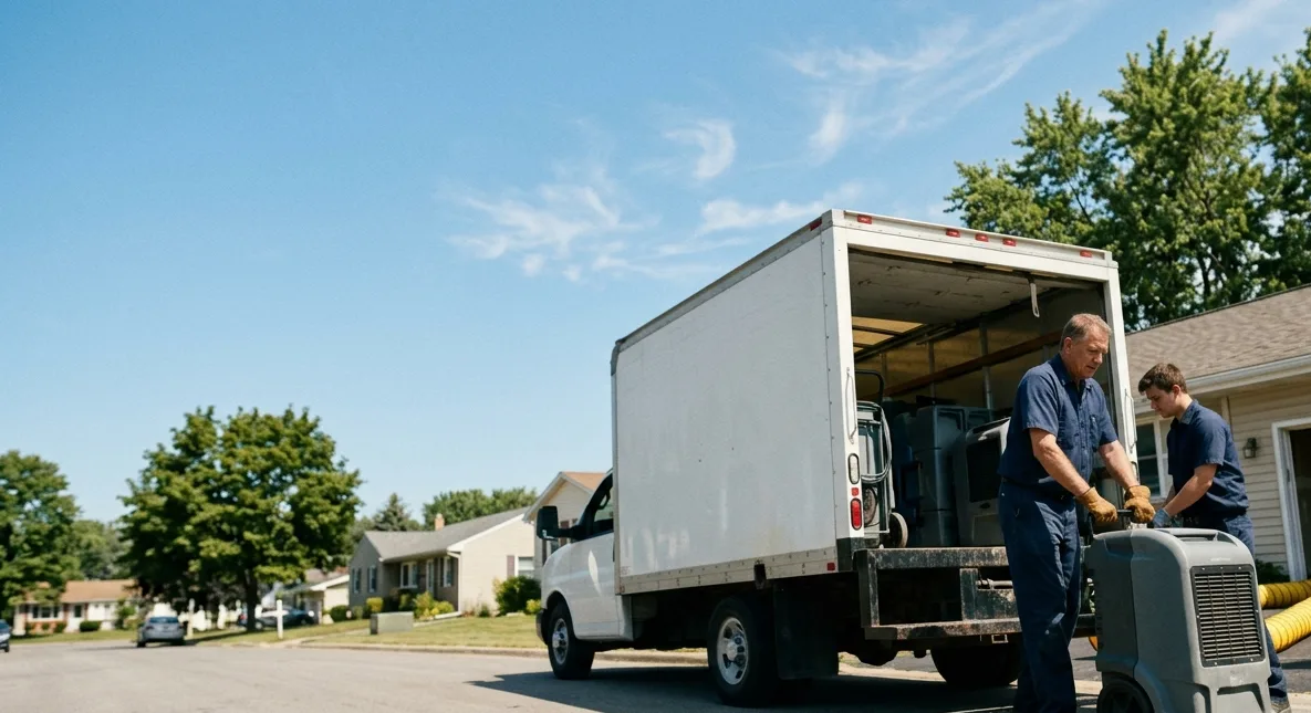 Water Damage Cleanup in Roseville, MI near me